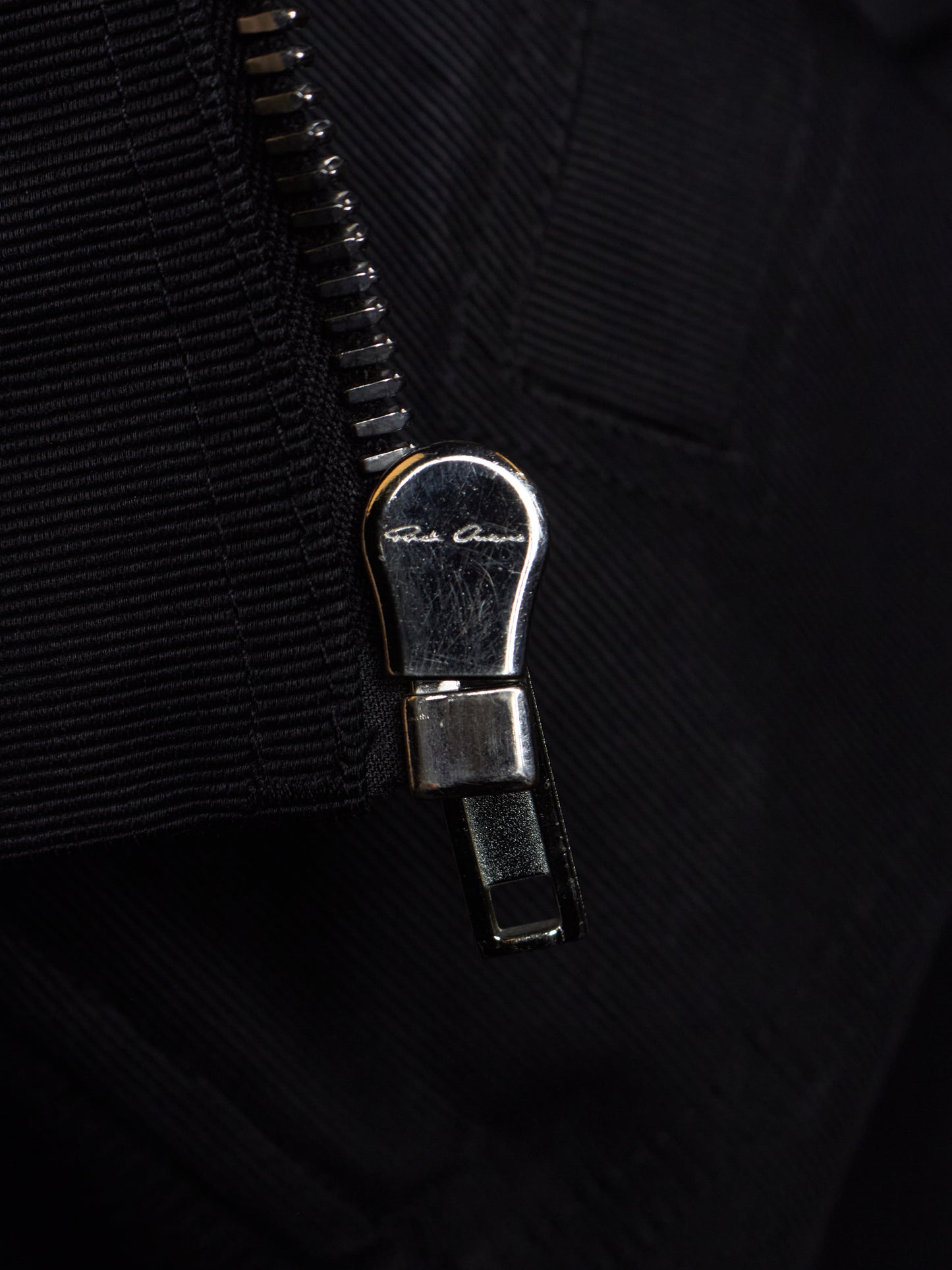 Rick Owens SS18 "DIRT" Cotton Viscose Twill MA-1 Bomber Jacket