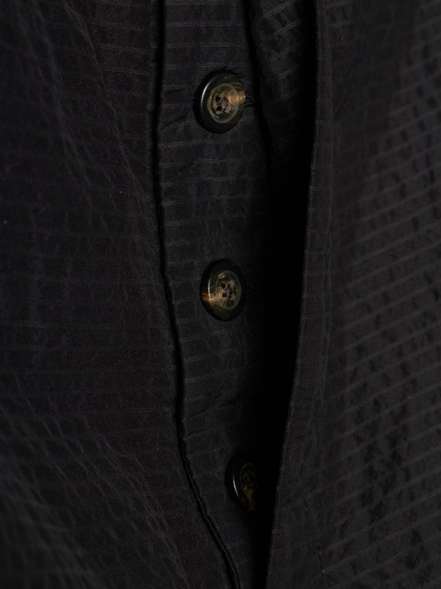 Rick Owens SS19 "BABEL" Striped Seersucker Drop-Crotch Carpis