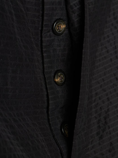 Rick Owens SS19 "BABEL" Striped Seersucker Drop-Crotch Carpis