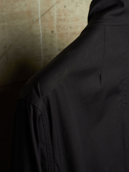 Rick Owens SS23 "EDFU" Black Bauhaus Cargo Larry Flight Jumpsuit
