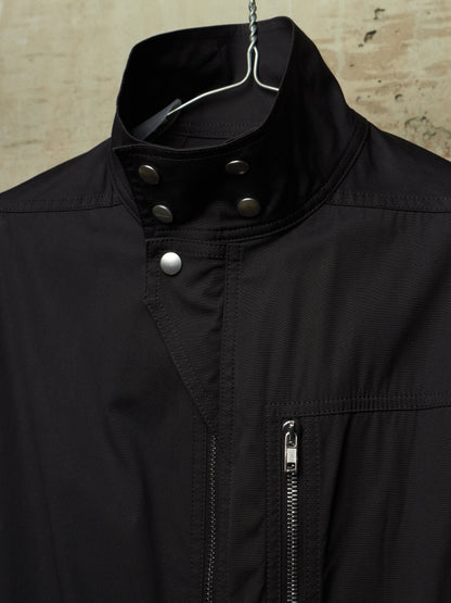 Rick Owens SS23 "EDFU" Black Bauhaus Cargo Larry Flight Jumpsuit