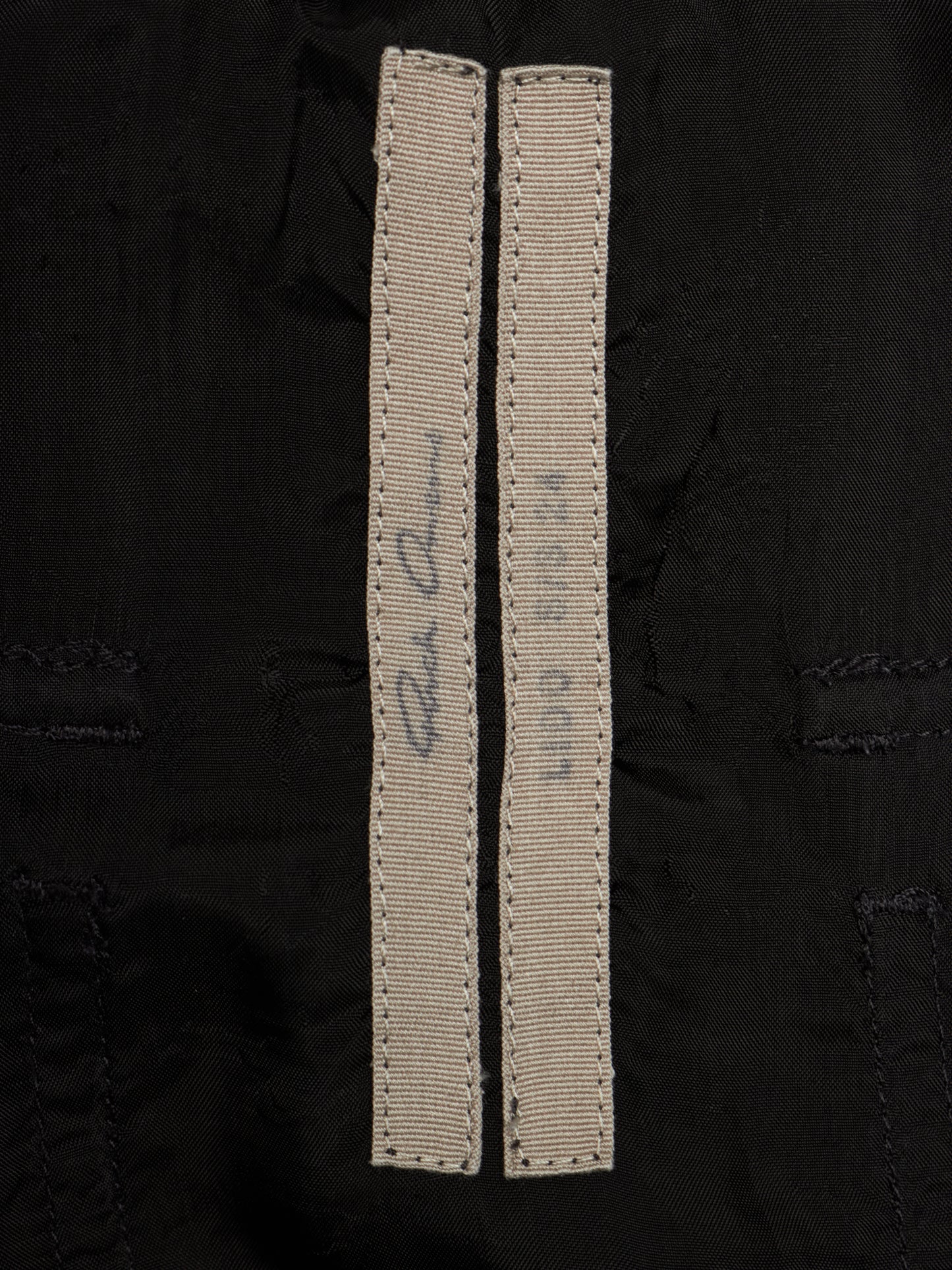 Rick Owens SS24 "LIDO" Black Cupro Drop-Crotch Pod Shorts