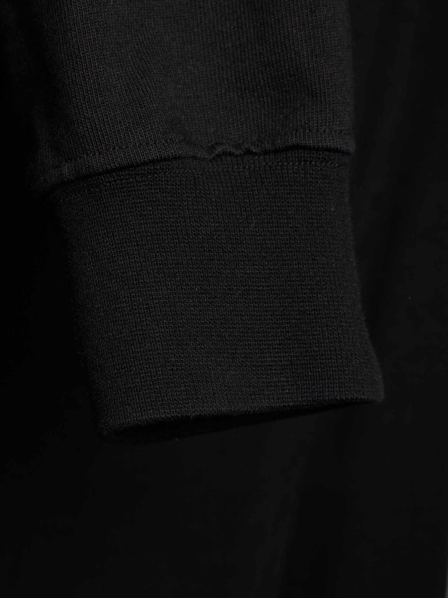 Rick Owens SS24 "LIDO" Mollino Asymmetric Zip-Up Cotton Jersey Sweater