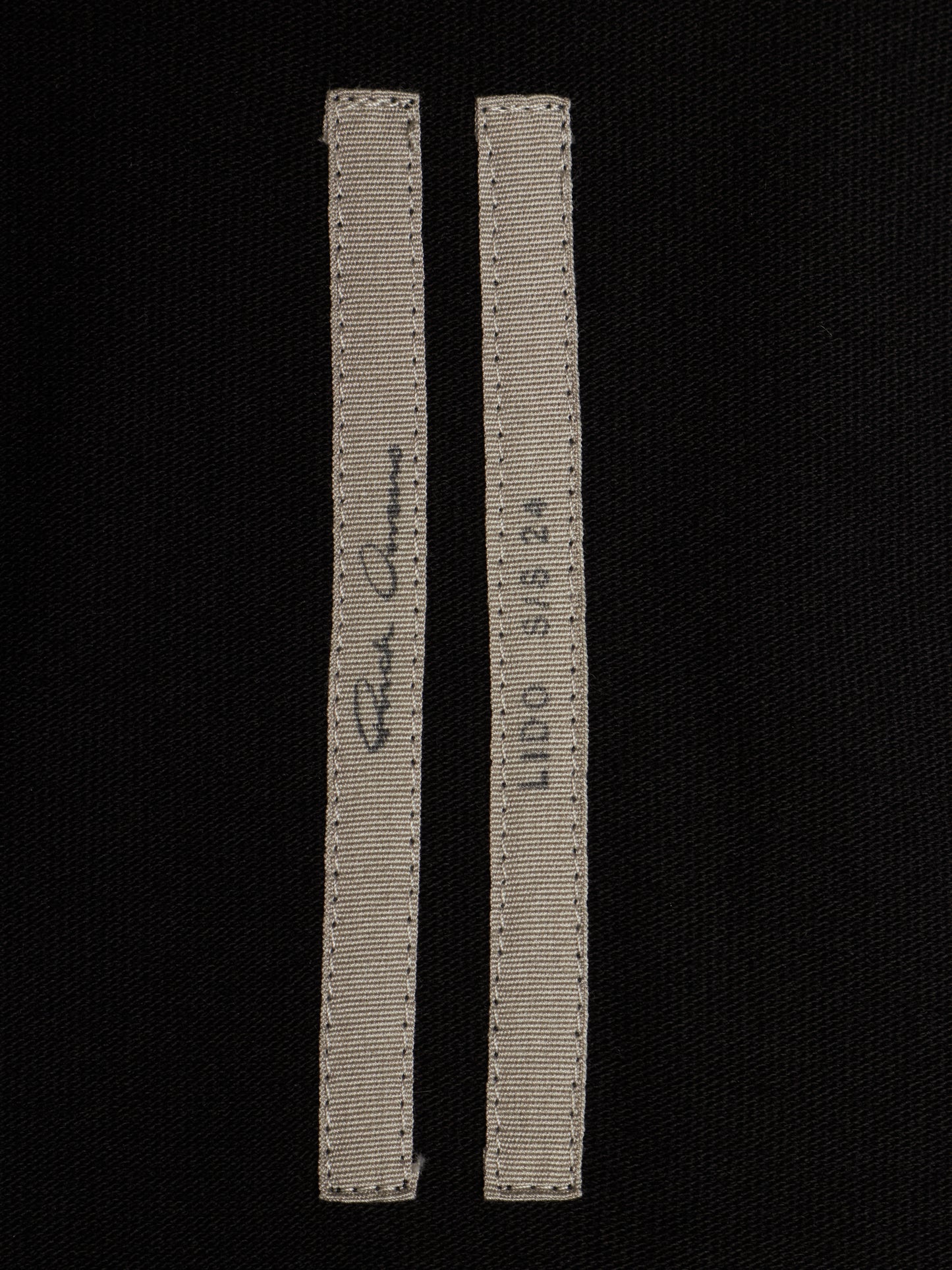 Rick Owens SS24 "LIDO" Mollino Asymmetric Zip-Up Cotton Jersey Sweater
