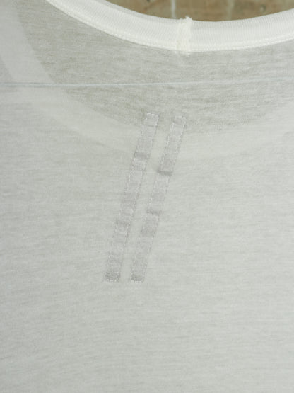 Rick Owens SS25 "HOLLYWOOD" MILK Semi Sheer T-Shirt
