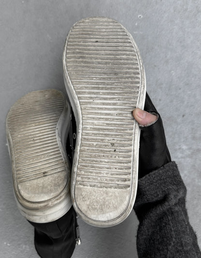 Rick Owens SS18 "DIRT" Lambskin Leather Sock Ramones