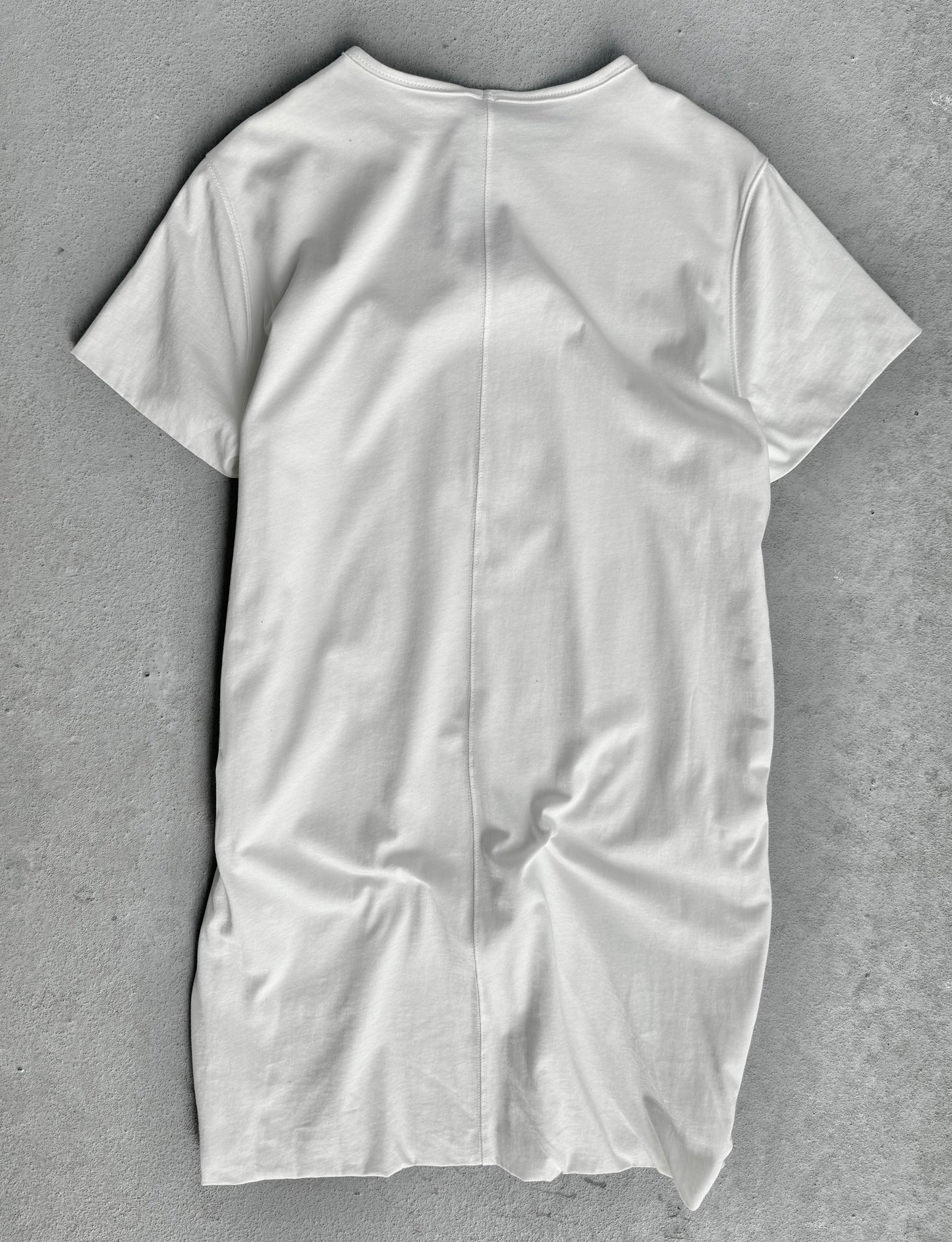 Rick Owens DRKSHDW SS17 MILK Double Layer Level T-shirt