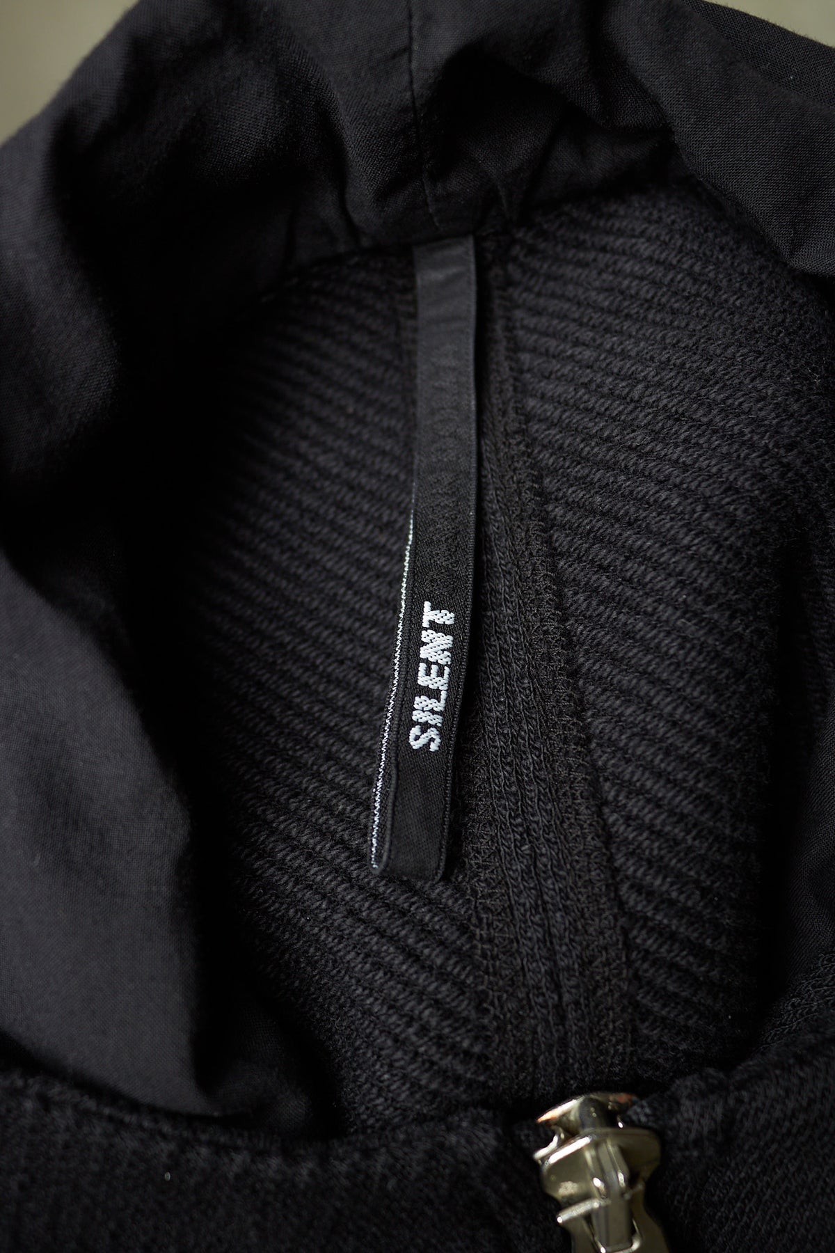SILENT by DAMIR DOMA 2010s Hybrid Double Layered Hooded Blazer
