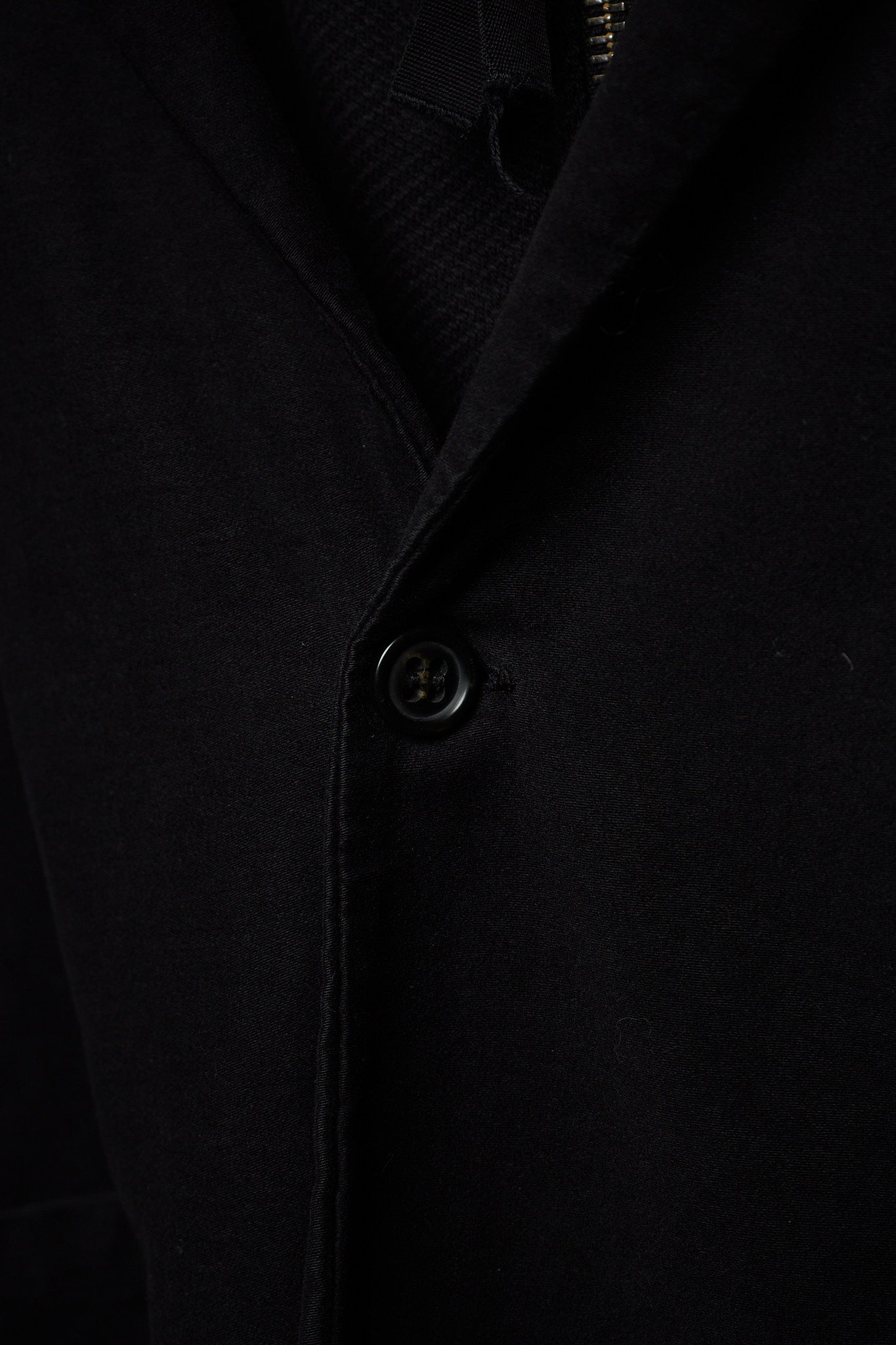 SILENT by DAMIR DOMA 2010s Hybrid Double Layered Hooded Blazer