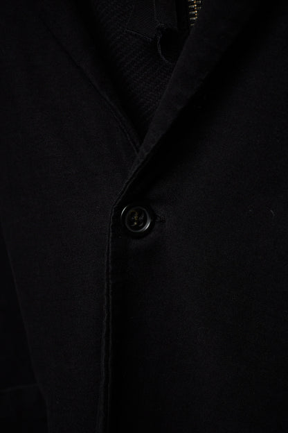 SILENT by DAMIR DOMA 2010s Hybrid Double Layered Hooded Blazer