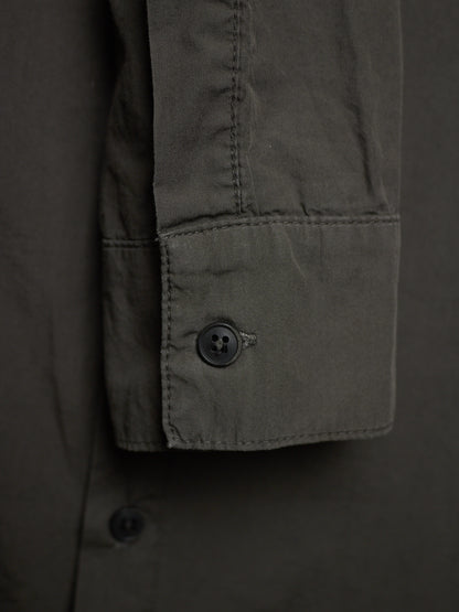 SILENT by DAMIR DOMA 2010s Olive Grey Classic Button-up Shirt