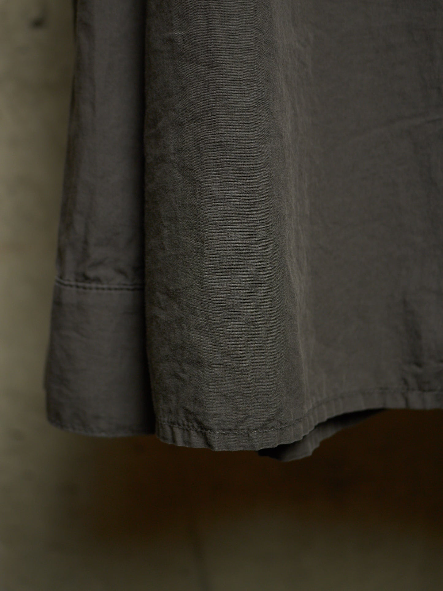 SILENT by DAMIR DOMA 2010s Olive Grey Classic Button-up Shirt