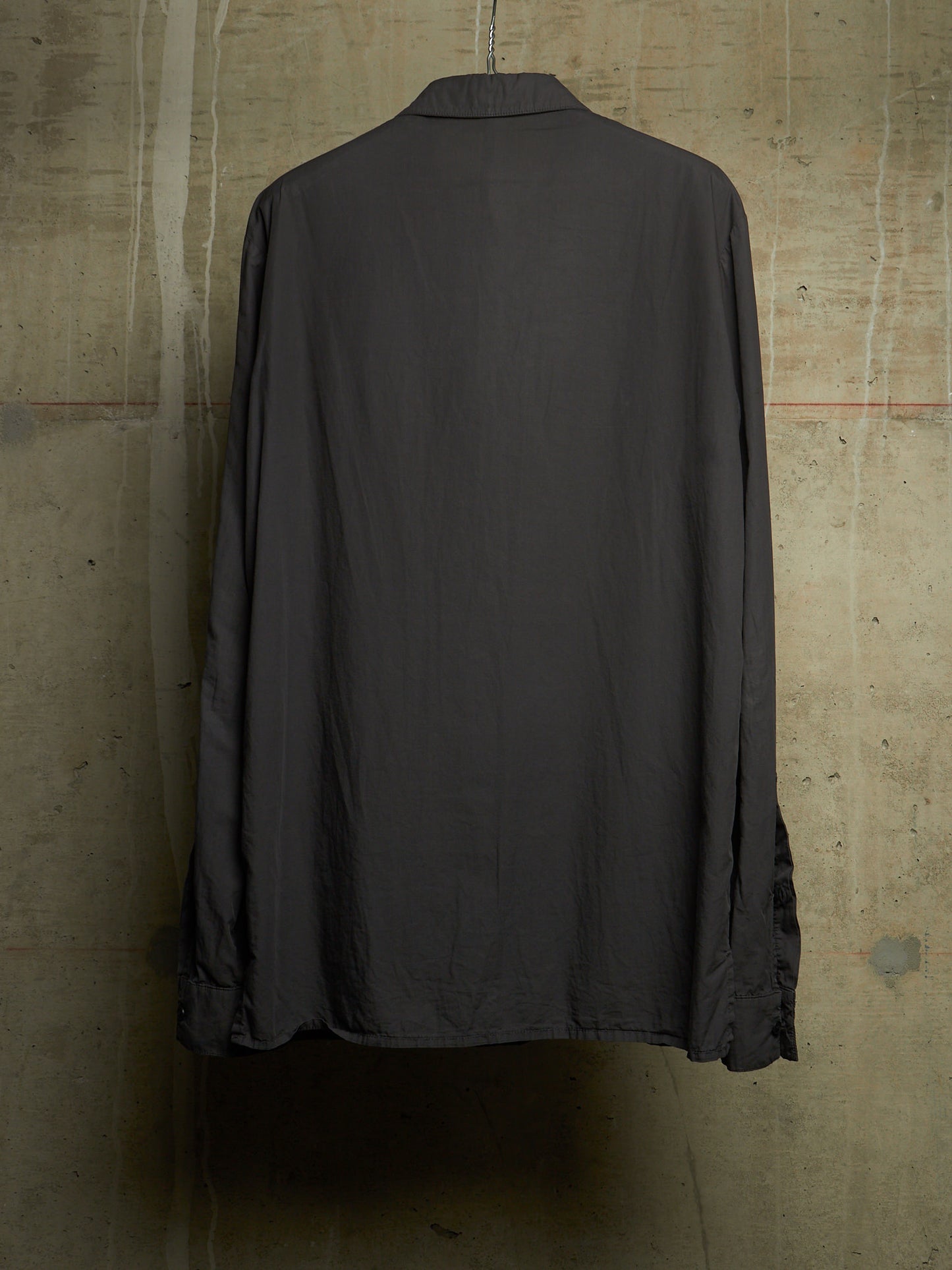 SILENT by DAMIR DOMA 2010s Dust Grey Classic Button-up Shirt