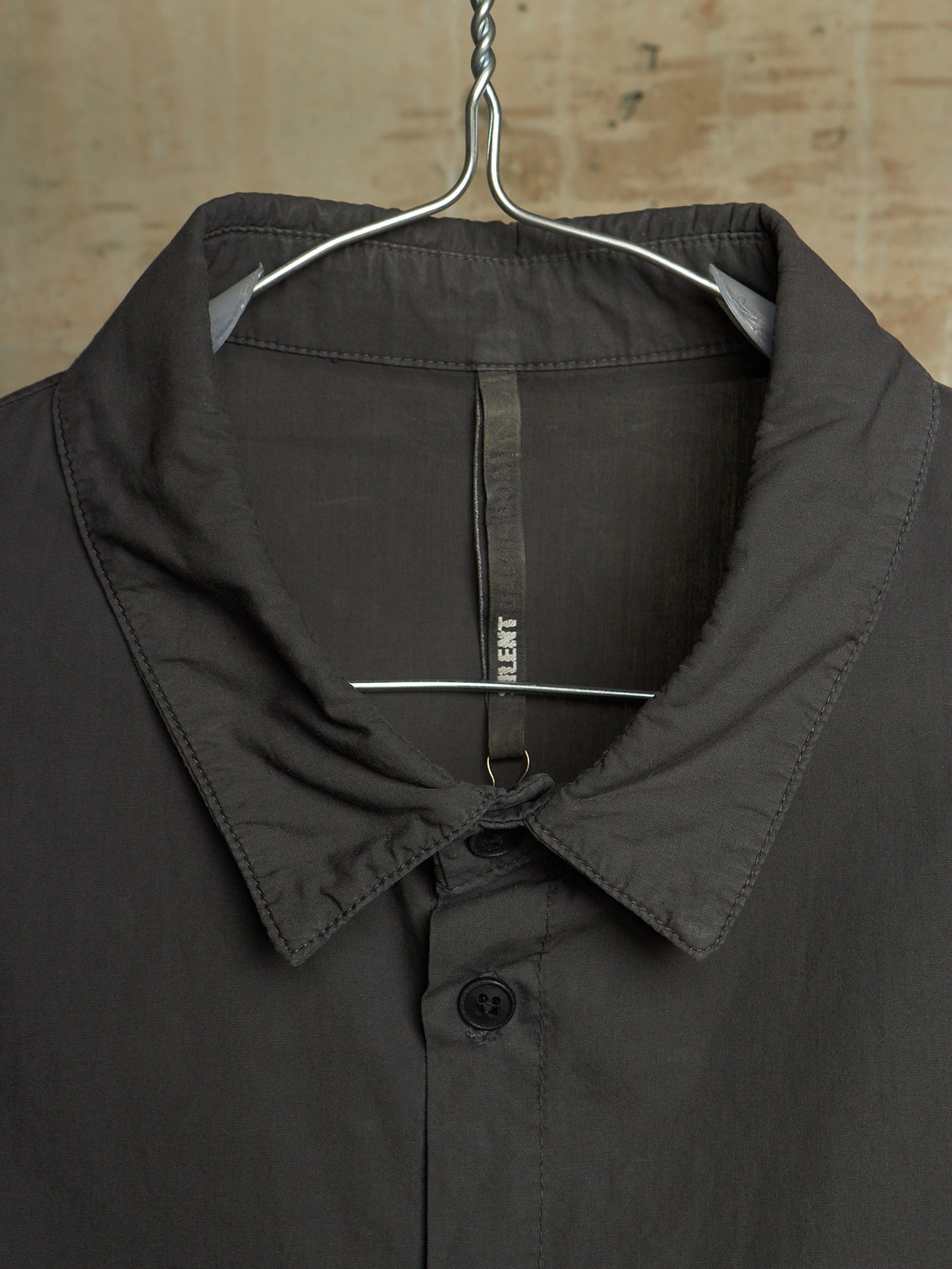 SILENT by DAMIR DOMA 2010s Dust Grey Classic Button-up Shirt