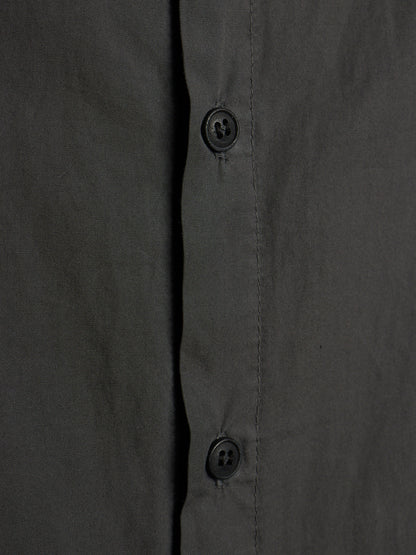 SILENT by DAMIR DOMA 2010s Dust Grey Classic Button-up Shirt