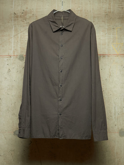 SILENT by DAMIR DOMA 2010s Olive Grey Classic Button-up Shirt