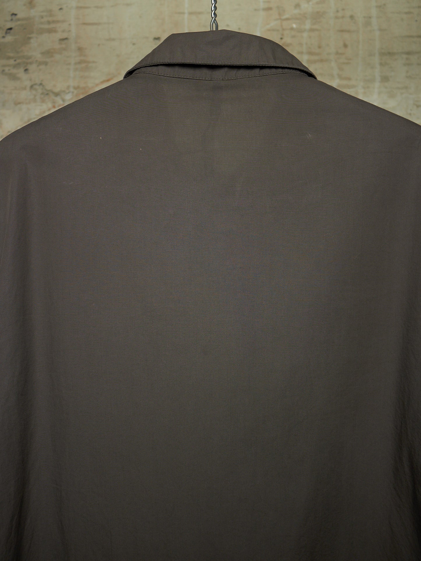 SILENT by DAMIR DOMA 2010s Olive Grey Classic Button-up Shirt
