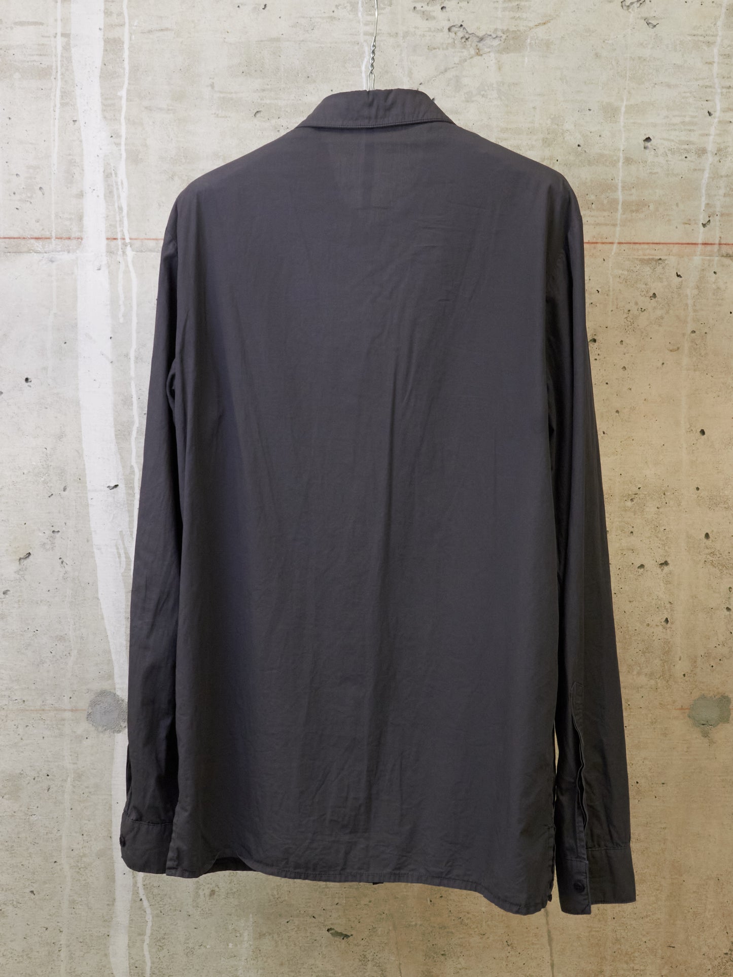 SILENT by DAMIR DOMA 2010s Dust Grey Classic Button-up Shirt