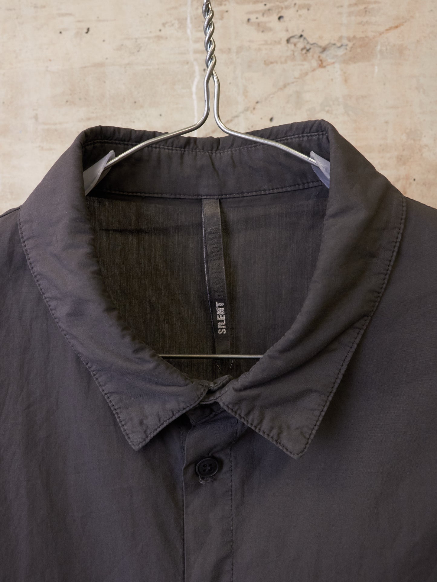 SILENT by DAMIR DOMA 2010s Dust Grey Classic Button-up Shirt