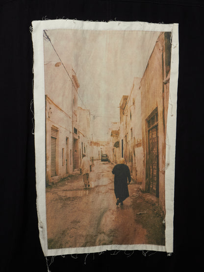 SONG FOR THE MUTE SS20 "20.1 LE BLED" Graphic Patch Oversized Chore Jacket