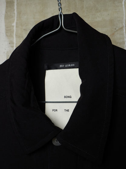 SONG FOR THE MUTE SS20 "20.1 LE BLED" Graphic Patch Oversized Chore Jacket