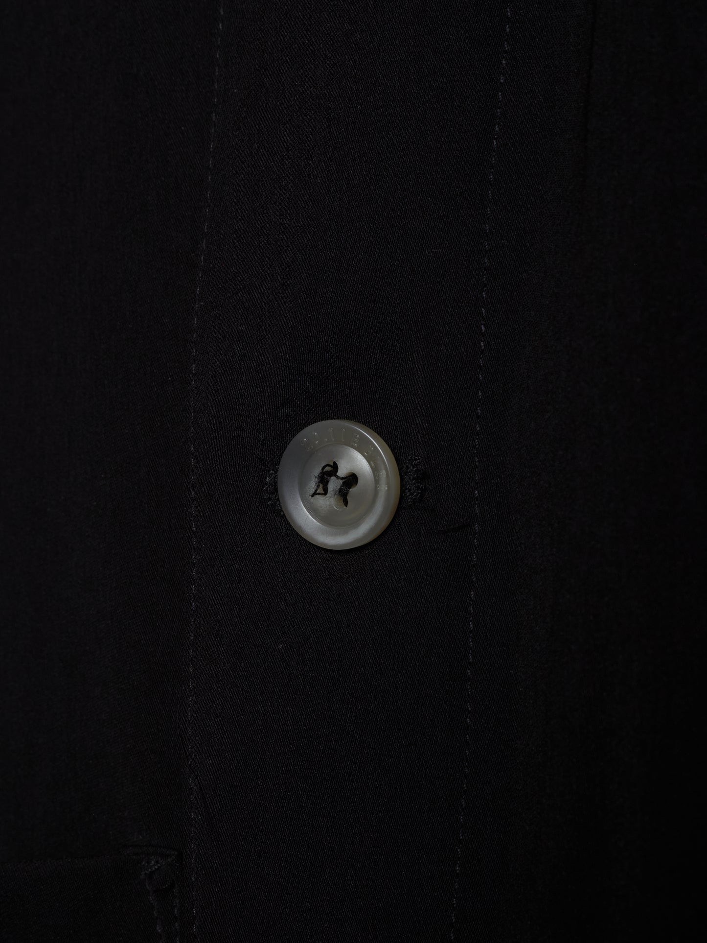 SONG FOR THE MUTE SS20 "20.1 LE BLED" Graphic Patch Oversized Chore Jacket