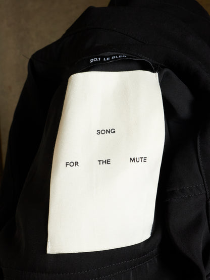 SONG FOR THE MUTE SS20 "20.1 LE BLED" Graphic Patch Oversized Chore Jacket