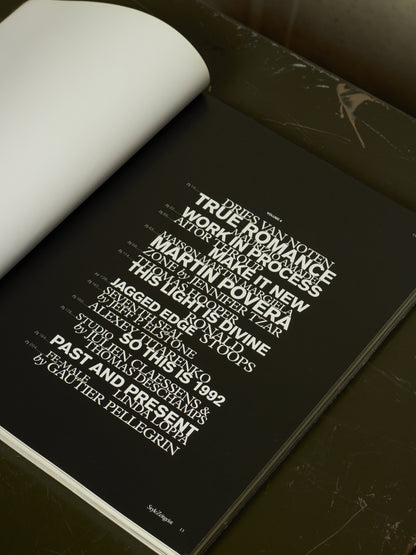 StyleZeitgeist Volume 4: Autumn/Winter 2013 Paperback Magazine
