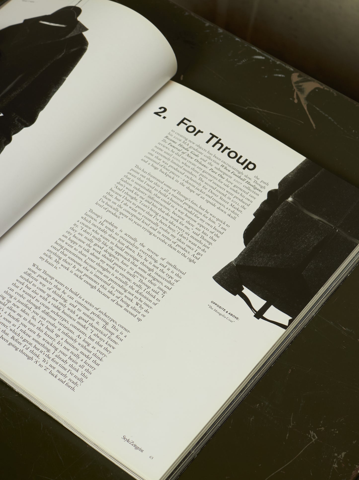 StyleZeitgeist Volume 4: Autumn/Winter 2013 Paperback Magazine