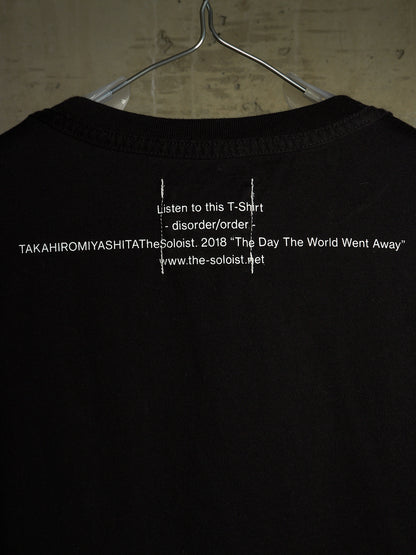 TakahiroMiyashita TheSoloist. AW18 "The Day The World Went Away" Graphic T-shirt