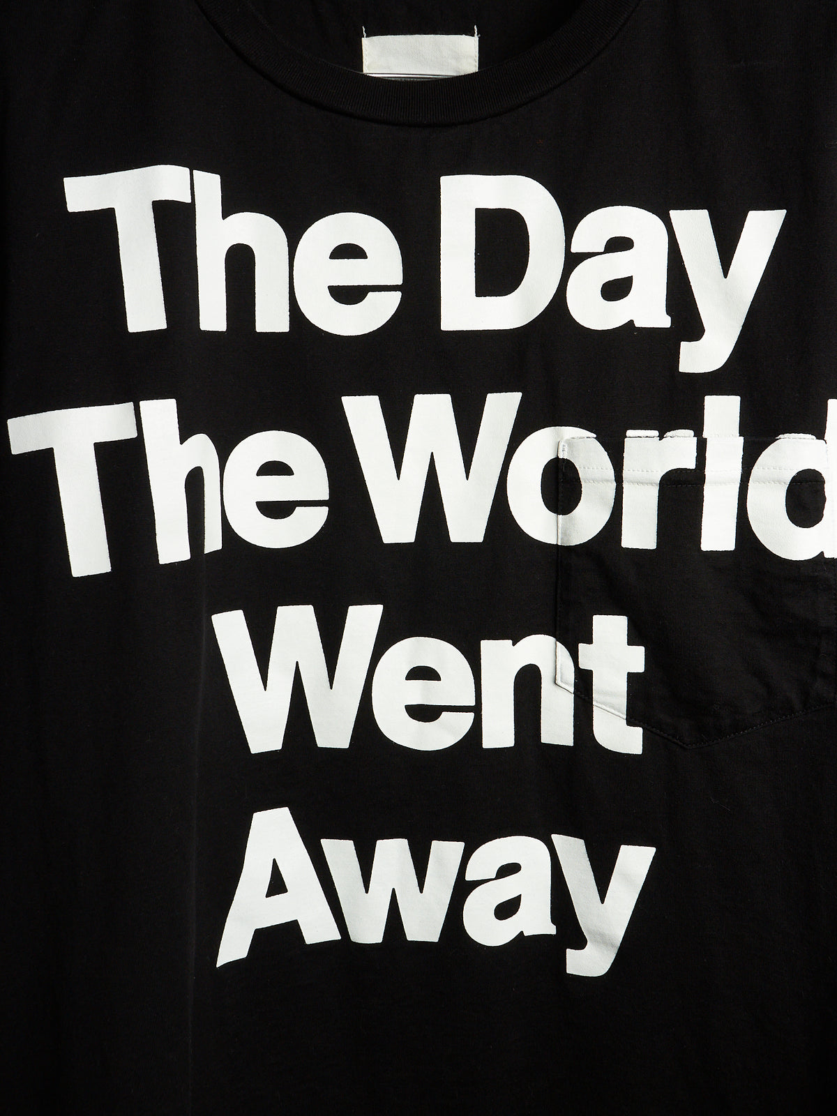 TakahiroMiyashita TheSoloist. AW18 "The Day The World Went Away" Graphic T-shirt