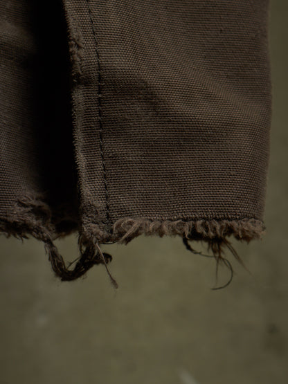 The Viridi-Anne AW06 Khaki Bio Washed Cotton Canvas Pants