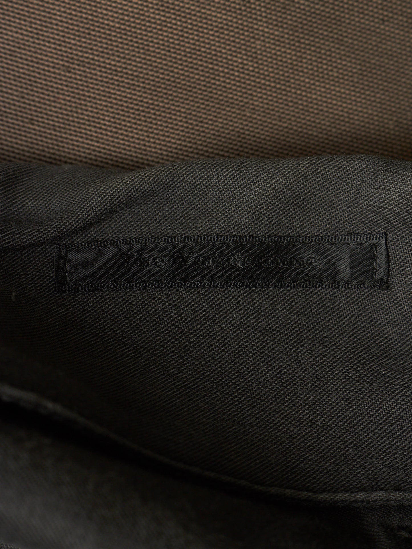 The Viridi-Anne AW06 Khaki Bio Washed Cotton Canvas Pants