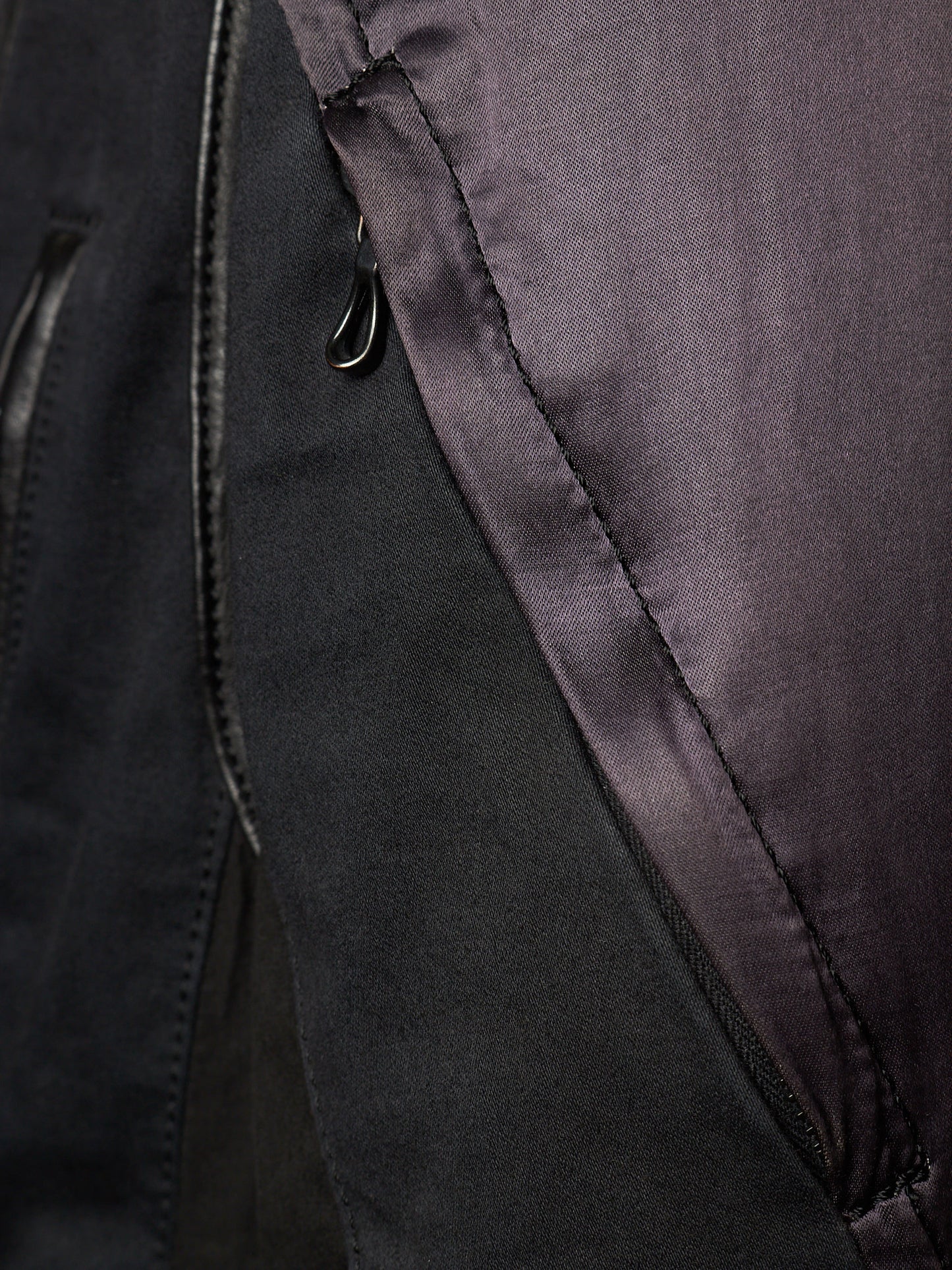 The Viridi-Anne AW07 Hybrid Multi-Panel Cattle Leather Bomber Jacket