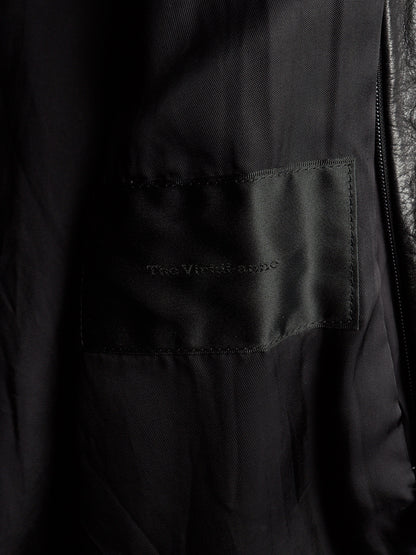 The Viridi-Anne AW07 Hybrid Multi-Panel Cattle Leather Bomber Jacket