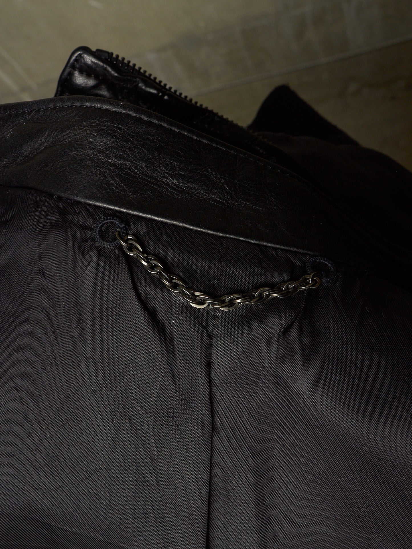 The Viridi-Anne AW07 Hybrid Multi-Panel Cattle Leather Bomber Jacket