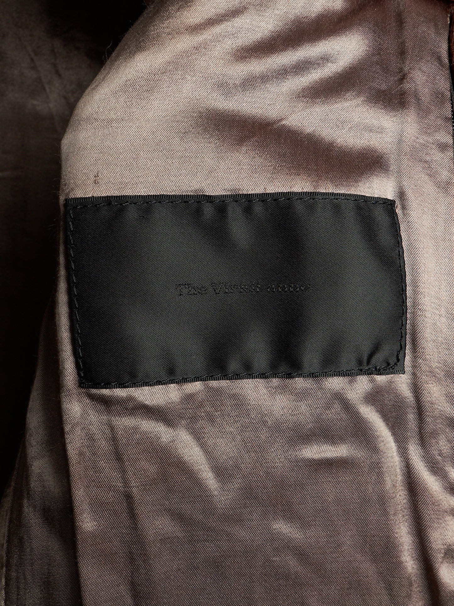 The Viridi-Anne 00s Brown Goatskin Leather Multi Zip Rider Jacket