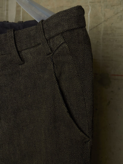 The Viridi-Anne AW10 Artisanal Straight Leg Wool Trousers