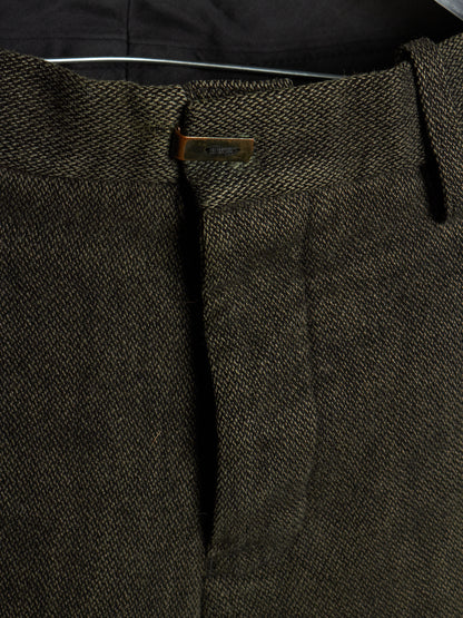 The Viridi-Anne AW10 Artisanal Straight Leg Wool Trousers