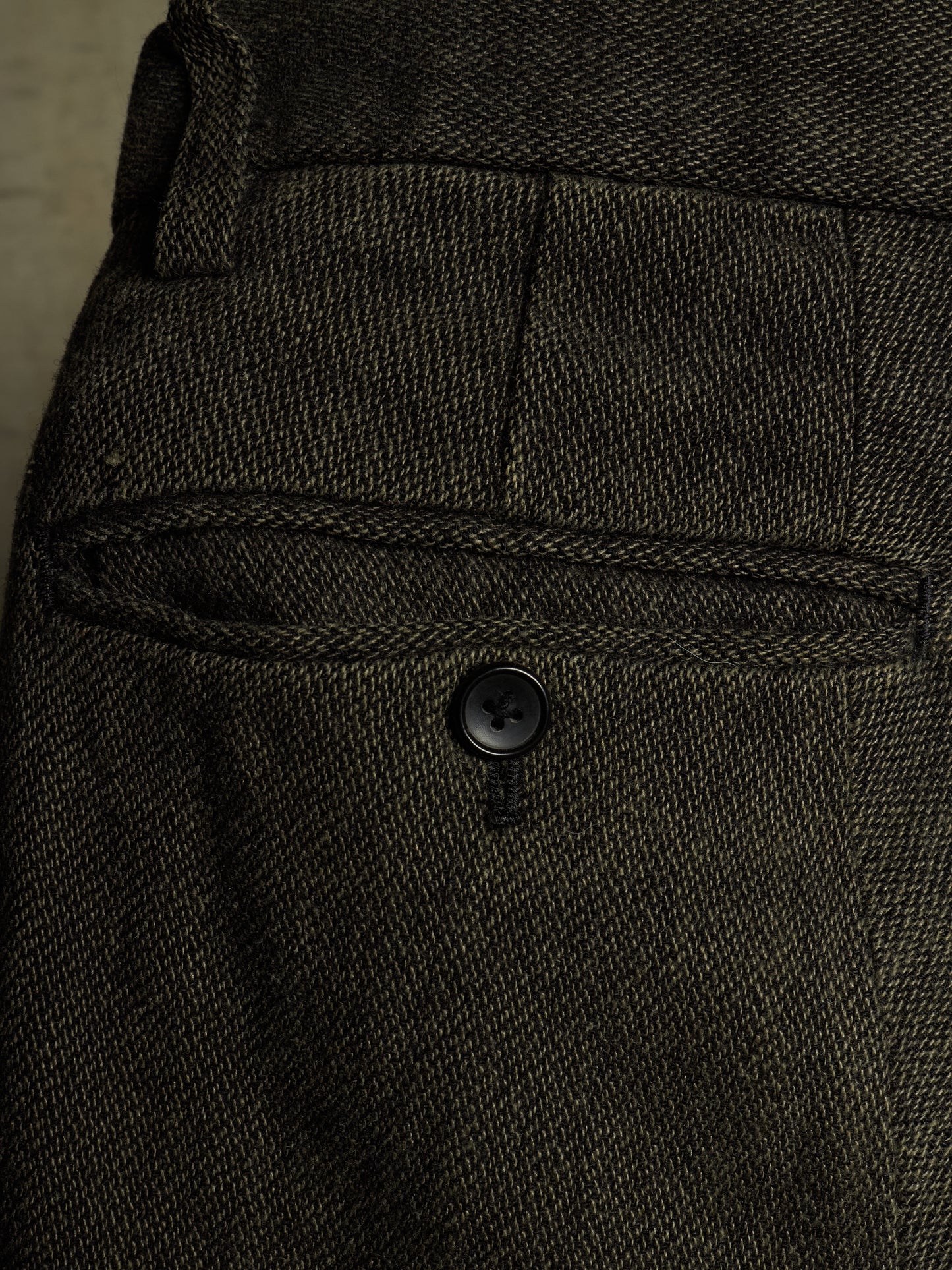 The Viridi-Anne AW10 Artisanal Straight Leg Wool Trousers