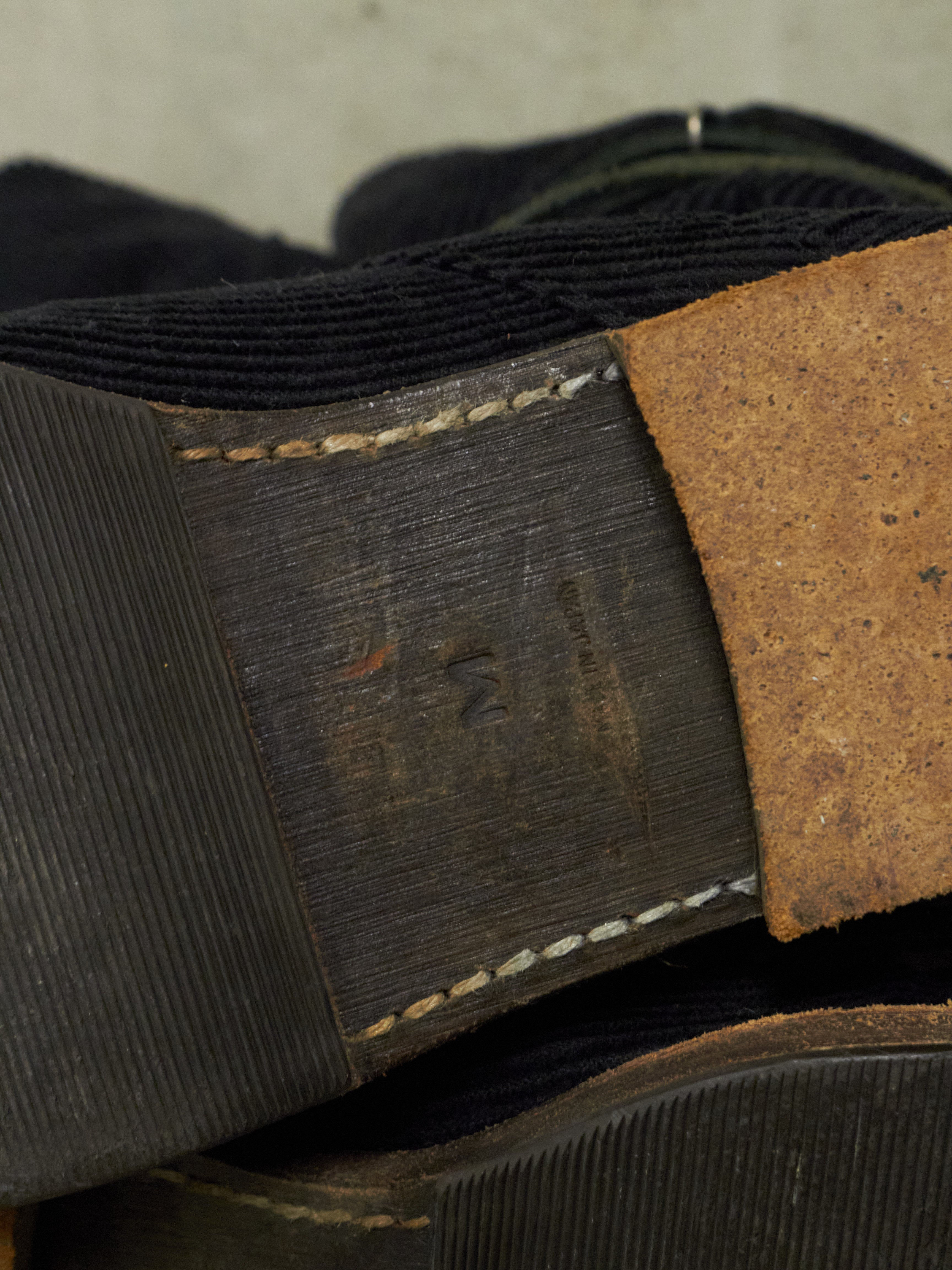 Undercover AW05 Arts & Crafts Corduroy Engineer Boots – DRIEW