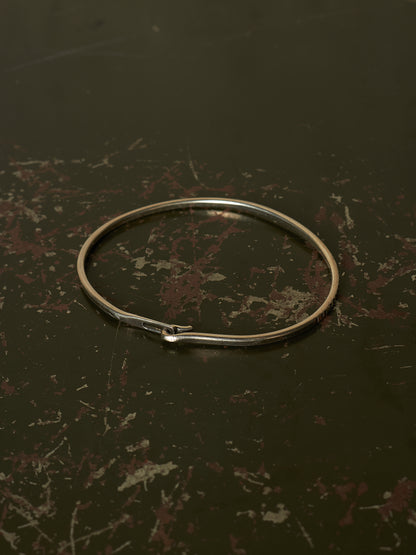 WERKSTATT:MÜNCHEN 'M2640SITR' .925 Silver Trace Hook Bangle (Older Model)