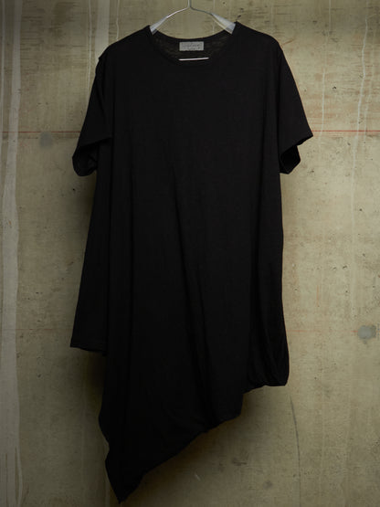 Yohji Yamamoto POUR HOMME AW17 Oversized Asymmetrical Drape T-Shirt