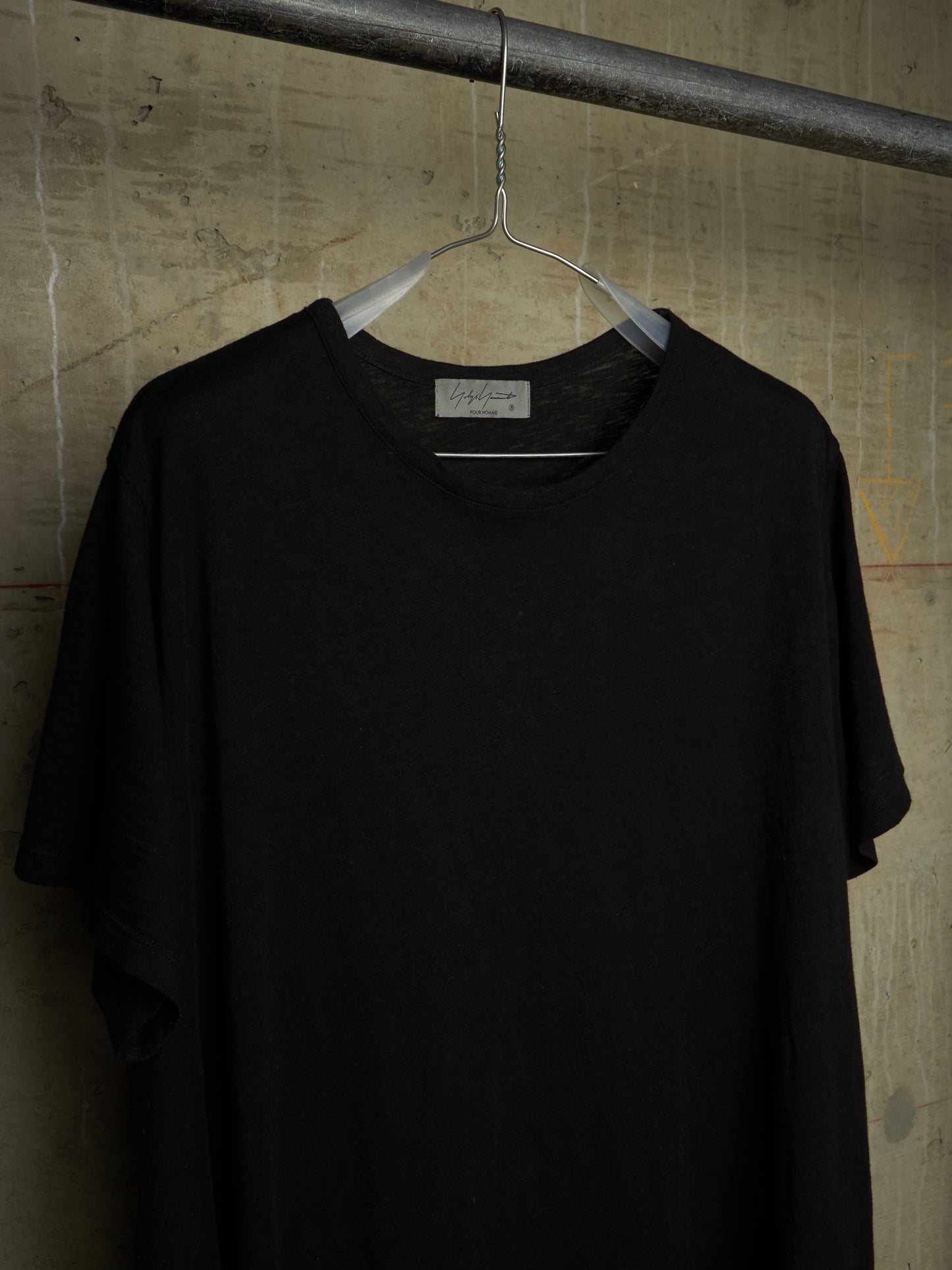Yohji Yamamoto POUR HOMME AW17 Oversized Asymmetrical Drape T-Shirt