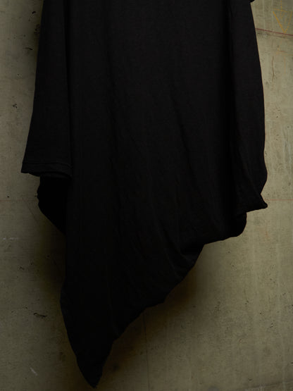 Yohji Yamamoto POUR HOMME AW17 Oversized Asymmetrical Drape T-Shirt