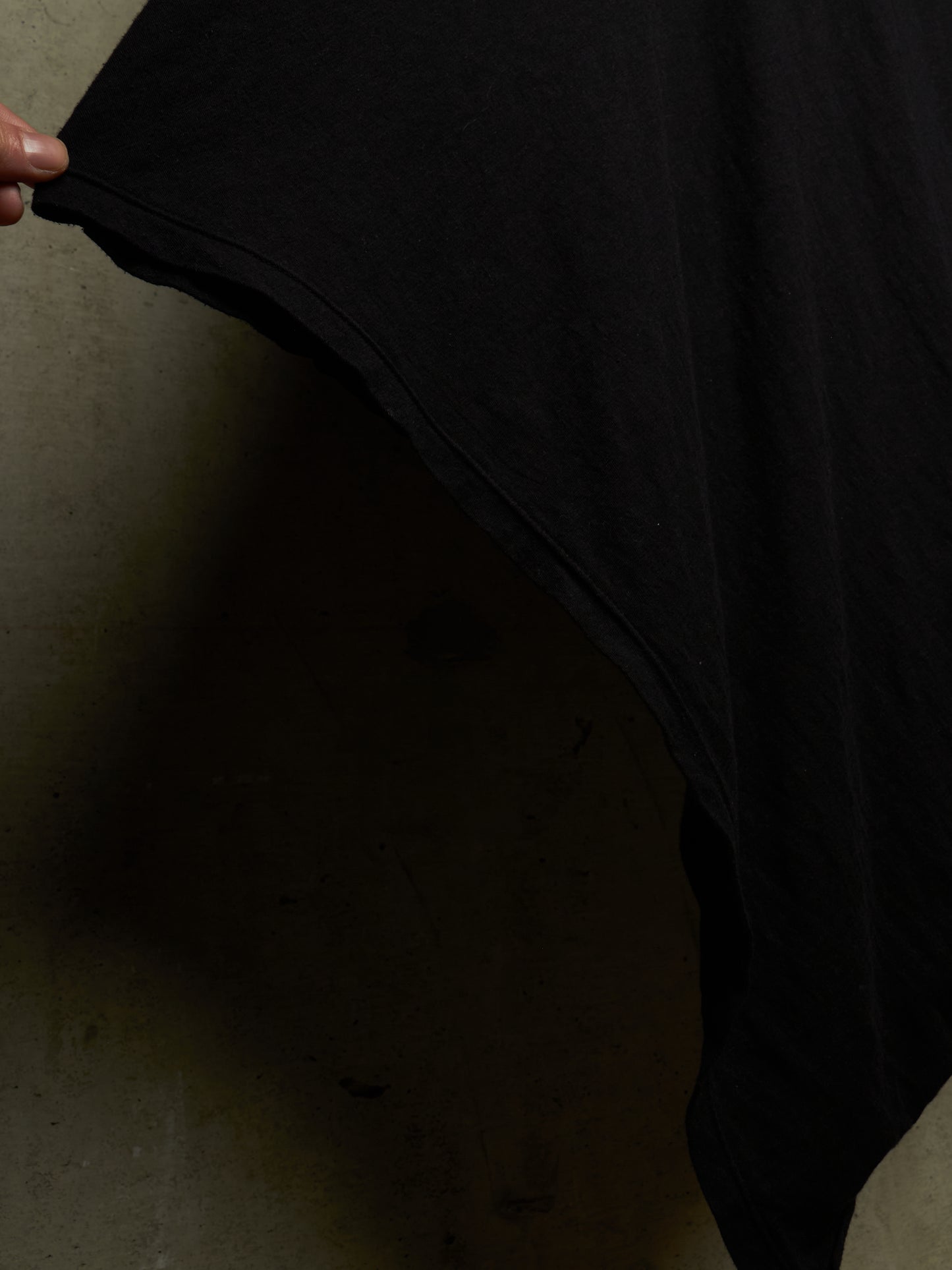 Yohji Yamamoto POUR HOMME AW17 Oversized Asymmetrical Drape T-Shirt