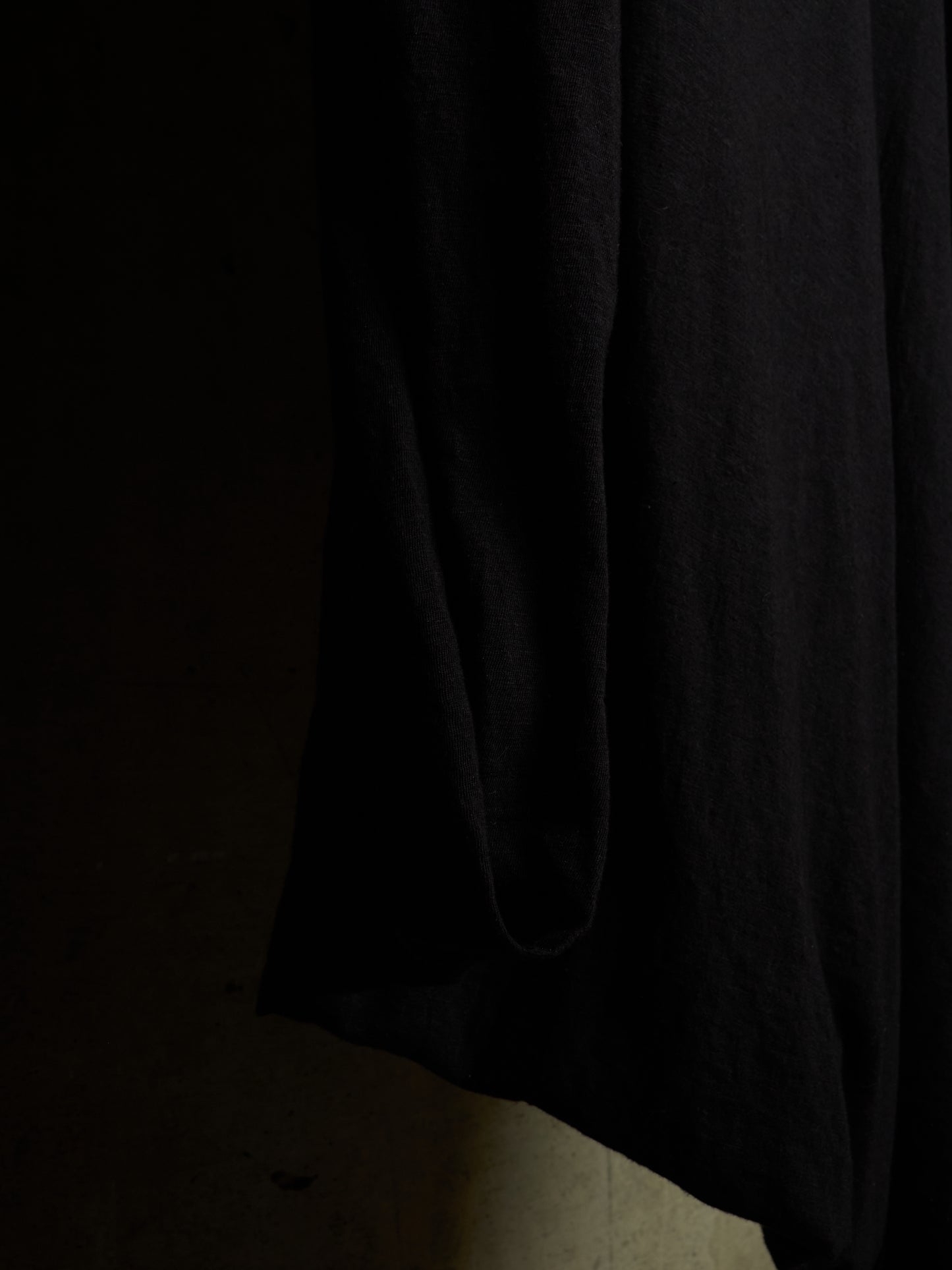 Yohji Yamamoto POUR HOMME AW17 Oversized Asymmetrical Drape T-Shirt