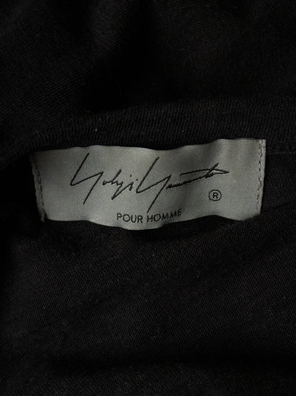 Yohji Yamamoto POUR HOMME AW17 Oversized Asymmetrical Drape T-Shirt