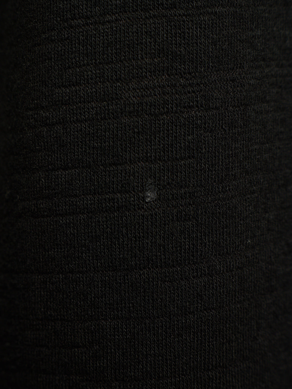 Zam Barrett 2010s Black Striped Rolled Edge Cotton Jersey Raglan T-shirt