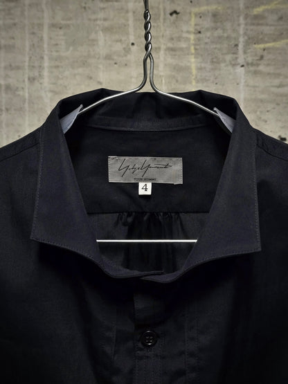 Yohji Yamamoto POUR HOMME AW12 Vertical Chest Pocket Button-Up Shirt